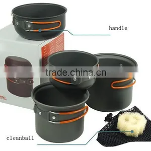 3~4persons Outdoor Portable Cookware Camping Aluminum Alloy PY71002 thumbnail-1