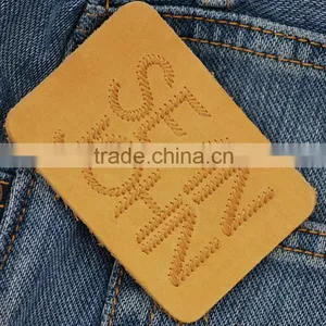China Gold Supplier Reliable Quality Customized Real Leather Patches thumbnail-6