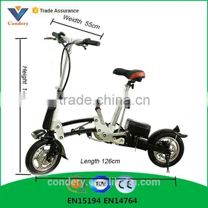12 Inch Electric Bike 250W Electric Bicycle Folding Electric Bike EN15194 EN14764 Accept OEM thumbnail-5