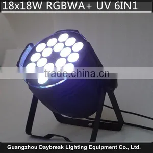 18 RGBWA UV Led Par6in1 Light Factory Wholesale Cheap Price 18*18w High Brightness Top Quality thumbnail-2