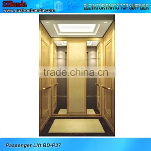 Luxurious Passenger Elevator 1000kg / Elevator Parts / Lift Cabin thumbnail-1