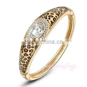 Charming Crystal Rose Gold Wholesale Expandable Bangle thumbnail-1