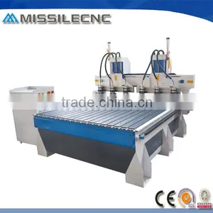 2016 Precision Double Z-axis 6 Heads 3d Carving Wood Cnc Router thumbnail-1