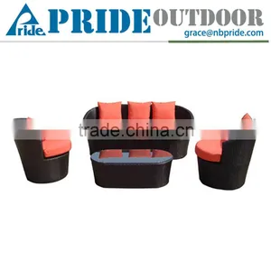 Garden Furniture Sofa Sets For Living Room Wicker India Outdoor PVC Rattan Furniture thumbnail-1