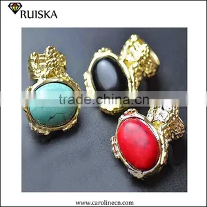 Caroline Vogue Big Stone Ring Designs For Women thumbnail-1