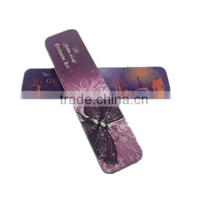 Rectangular Metal Makeup Brush Tin Box thumbnail-2