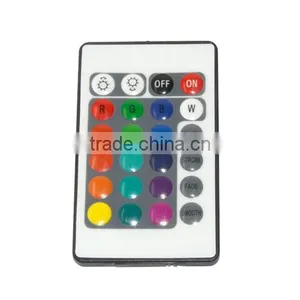 Led Strip Light Mini IR Remote Controller DC 12V For RGB SMD 5050 3014 3528 Fita Led String Ribbon Tape Wireless 24 Keys thumbnail-3