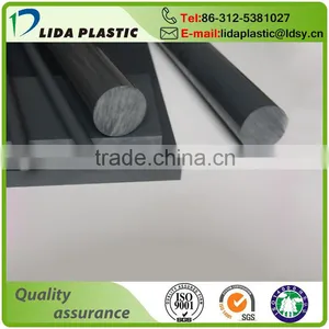 Good Electrical Insulation Surface Smooth Black Plastic Rod PVC thumbnail-1