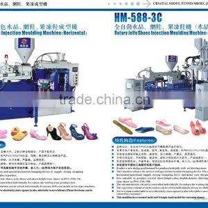 Rotary Slipper and Sandal Making Machine for TPR Two Color Sole thumbnail-1
