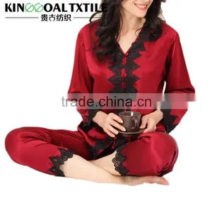 100% Pure Silk Pajama For Women Luxurious Sext Silk Sleepwear thumbnail-1