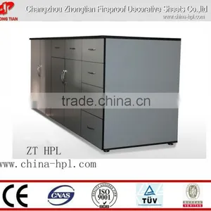 RED CIRCLE METTALIC HPL Compact HPL Board thumbnail-1