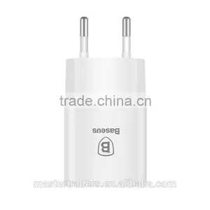 BASEUS 2.1A Fast Charging Single USB Travel Charger Adapter For IPhone SE/6/6S Travel Charger Adapter EU Plug For SamsungTB-0222 thumbnail-2
