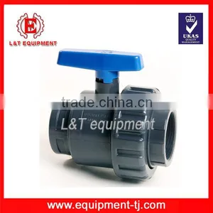 3/4" to 4" PVC Single Union Ball Valves thumbnail-1