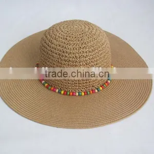 Lady Beach Straw Sombrero Hat thumbnail-2