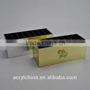 Customized Acrylic Mirror Box With Divided thumbnail-2