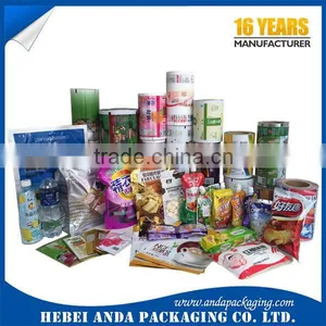Plastic Wrap Film for Food /cookie Plastic Packaging Material/snack Bag/biscuit Wrapper thumbnail-1
