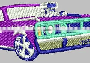 Twill,felt,thread Background Material Fashional Car Custom Iron on Embroidered Hockey Patches thumbnail-2