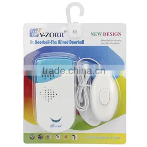 Mini Home Electronic Wall Mount Wired Door Bell thumbnail-5