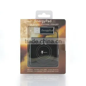 2.3mm Thickness Ultra Thin Universal Mini Qi Wireless Charger Charging Pad thumbnail-6