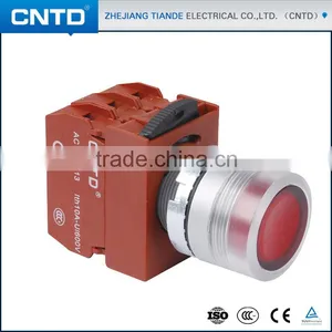 CNTD High Performance 380V/15A Waterproof Pushbotton Switch With Lamp C2PIF thumbnail-1