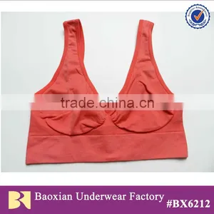 Super Soft Lady Seamless Bra With 4.5cm Wide Underband thumbnail-1