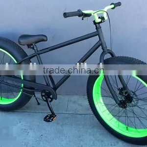 26 Inch New Style Big Tyre 7speed Beach Cruiser Bicycle/ Fat Bike/fat Bicycle With Steel Frame and Disc Brake, OEM Offered thumbnail-2