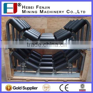 China Supplier Troughing Steel Pipe Conveyor Rollers For Port Facilities thumbnail-1