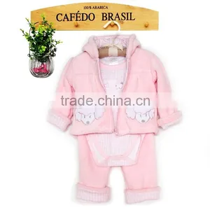 Long Sleeve Romper Suit Boutique Girl Clothing thumbnail-2