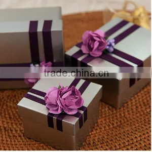 Custom Made Luxury Fancy Decorative Cheap Wedding Gift Box Wholesale thumbnail-4