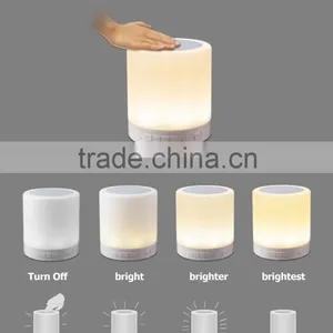 Muti Function Rechargable Wireless Touch Smart Lamp Speaker Table Lamp Bluetooth Speaker thumbnail-4