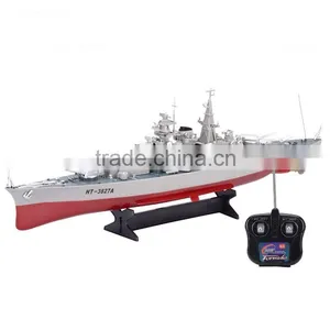 RC German Bismarck Military Battleship 1/360 Warship R/C Cruiser thumbnail-1