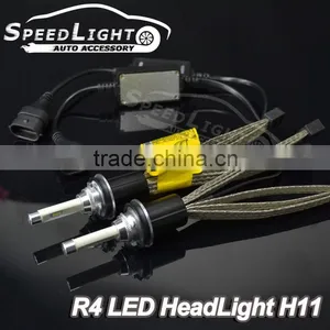 2016 New Arrival 12V 24V ETI 30W 3600LM 5000K 6000K Xenon White Fanless Car H7 LED HeadLight Bulbs thumbnail-1