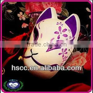 China Manufacturer Handmade Pulp Masquerade Fox Mask thumbnail-1