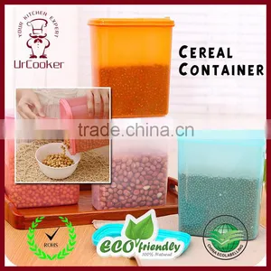 Colorful Cereal Container Home Use Plastic Container Food Container Wholesale thumbnail-1