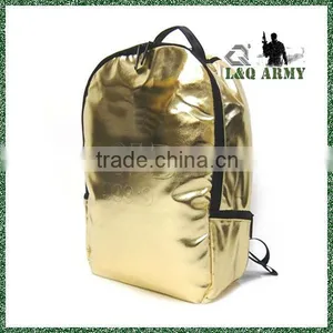 Golden Sublimation Backpack Laptop Backpack Bag thumbnail-1