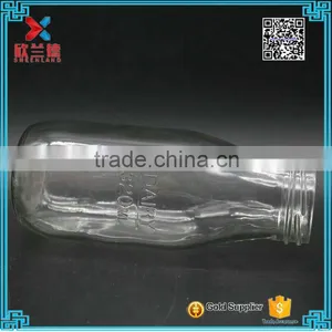 Wholesale Glass Milk Bottle With Metal Cap 320ml thumbnail-4