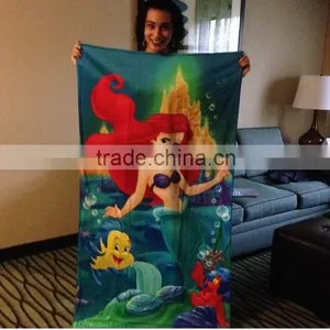 Mermaid Printed Fashion Beach Towel thumbnail-1