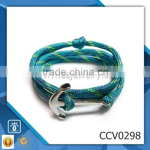 Diy Leather Bracelet Fashion Bracelet Men Bulk Custom Bracelet Leather Bracelet Anchor thumbnail-1