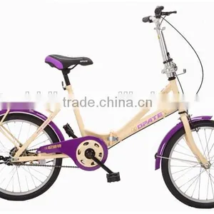 20 Inch Folding Bike / Single Speed Bike for Lady thumbnail-4