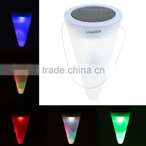 Solarmodul Solar LED Light Hanging Lights Color Changing Taper Balcony Garden Outdoor Chandelier Decorative Lights for Christmas thumbnail-2