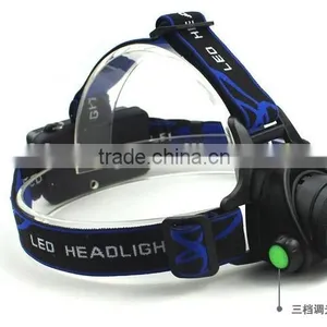 XML-T6 LED Light With Zoom Function New Design Headlamp Rechargeable Headlamp thumbnail-2