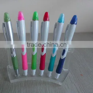 School Stationery Ball Pen With Highlighter Marker, Highlighter Pen thumbnail-2