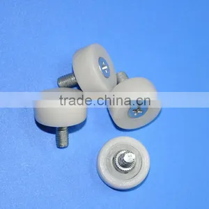 42-0052 pu Roller Heavy Duty Ball Bearing Plastic Nylon v Groove Window Roller Conveyor Sliding Door Roller thumbnail-3