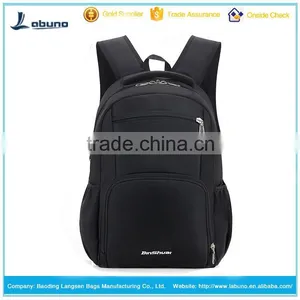 Wholesale Best Strong Waterproof Backpack Black Nylon Laptop Backpack thumbnail-1