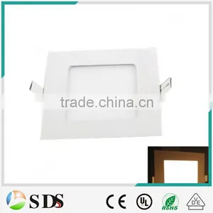 LED Panel Light 3W SMD3528 Warm White Square Shape-White LED Panel Light thumbnail-1