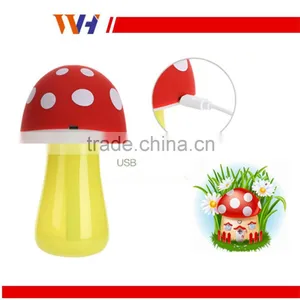 Mushroom Shape Home Used Usb LED Light Air Humidifier thumbnail-6