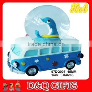 2015 New Product Resin Dolphin Water Globle thumbnail-1