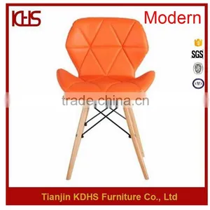 2016 Black Multifunctional PU Modern Style Wooden Popular New Leisure Chair thumbnail-3