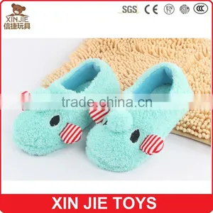 Children Winter Indoor Slipper Cheap Plush Animal Slipper 2015 Hot Selling Kids Plush Slippers thumbnail-6