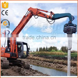 Excavator Mounted Hydraulic Piling Hammer for 20ton Excavator thumbnail-6